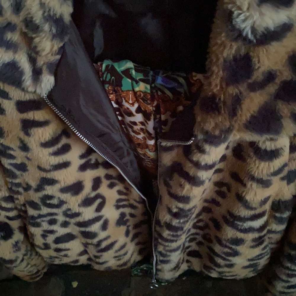 Nobo leapord jacket But very warm and soft loved this jacket .it rocks